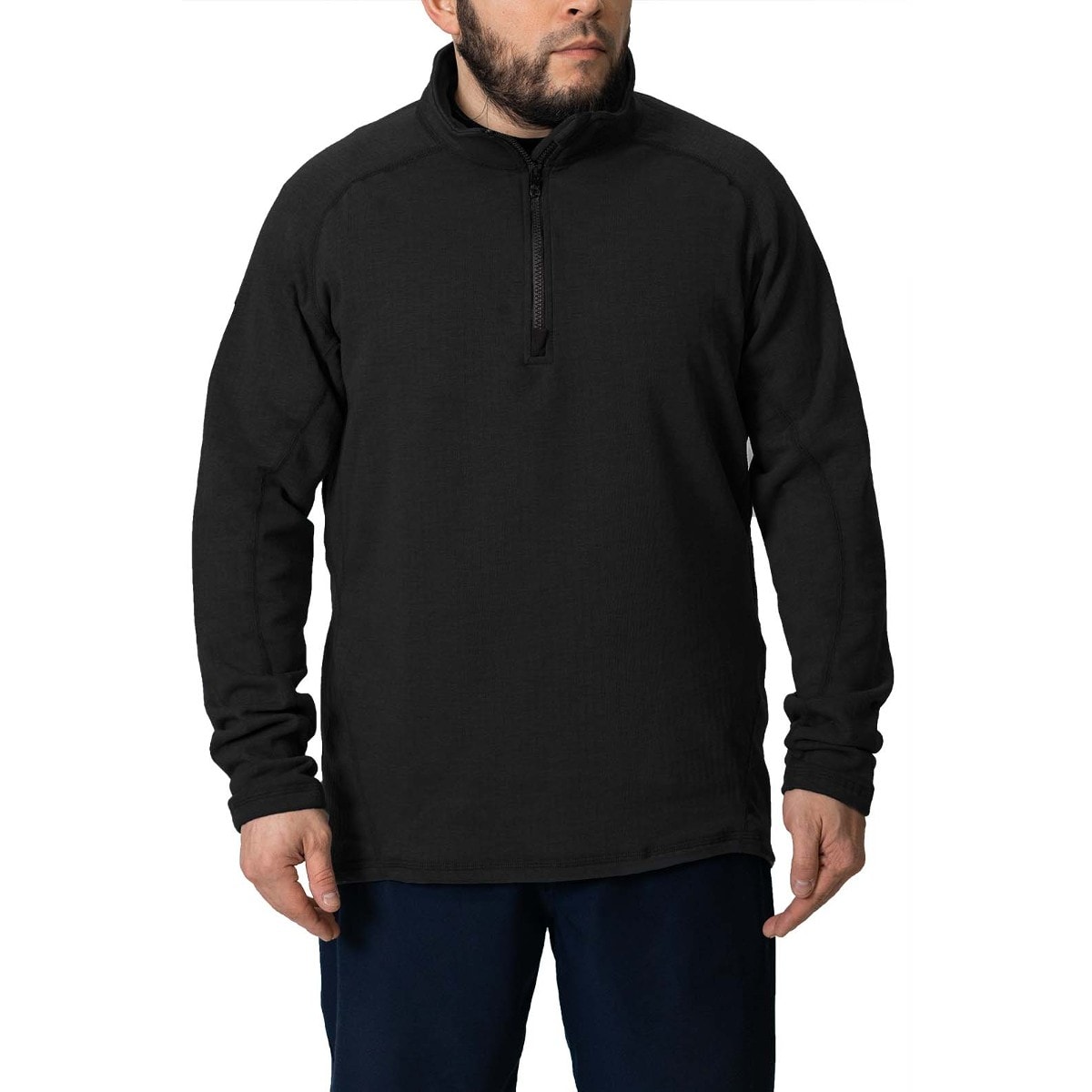 LiveWire 1/4 Zip Shirt in Black